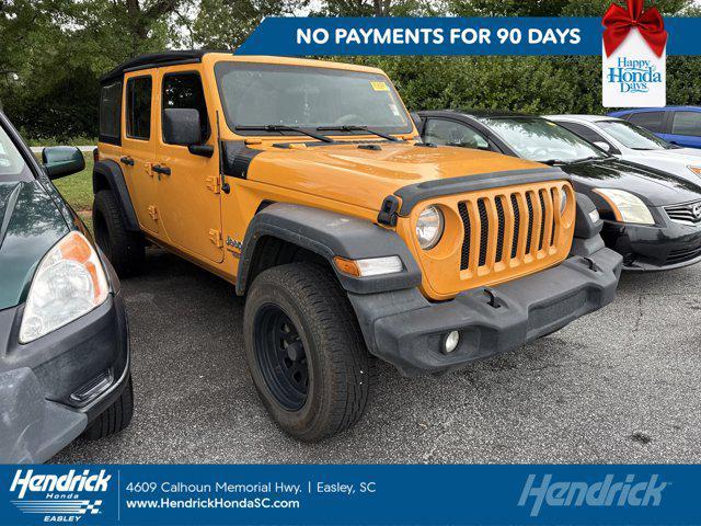 used 2021 Jeep Wrangler Unlimited car, priced at $27,030
