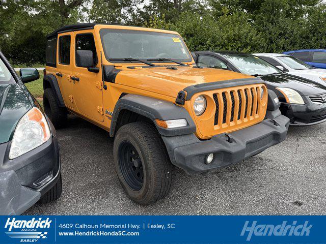 used 2021 Jeep Wrangler Unlimited car, priced at $27,000