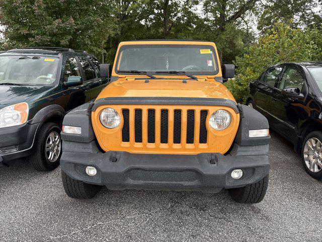 used 2021 Jeep Wrangler Unlimited car, priced at $27,000