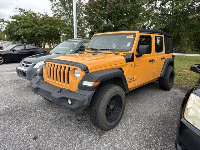 used 2021 Jeep Wrangler Unlimited car, priced at $27,000
