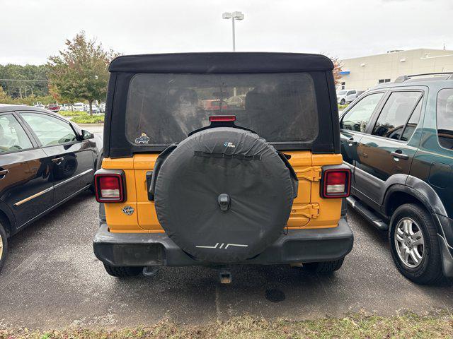 used 2021 Jeep Wrangler Unlimited car, priced at $27,000