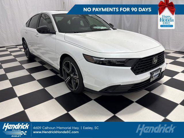 new 2025 Honda Accord Hybrid car, priced at $33,770