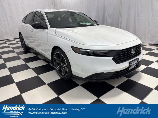 new 2025 Honda Accord Hybrid car, priced at $33,339