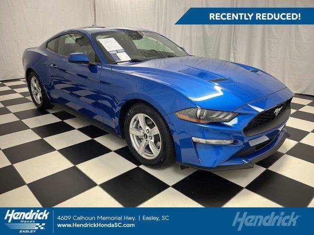 used 2021 Ford Mustang car, priced at $24,200