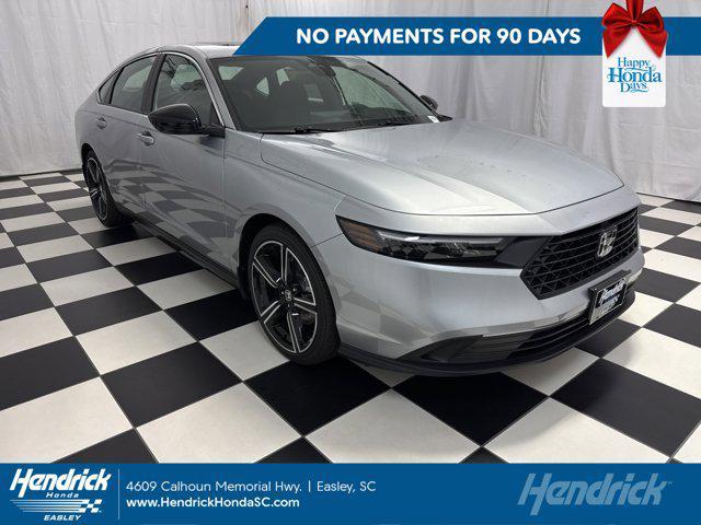 new 2025 Honda Accord Hybrid car, priced at $33,339