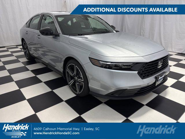 new 2025 Honda Accord Hybrid car, priced at $33,339