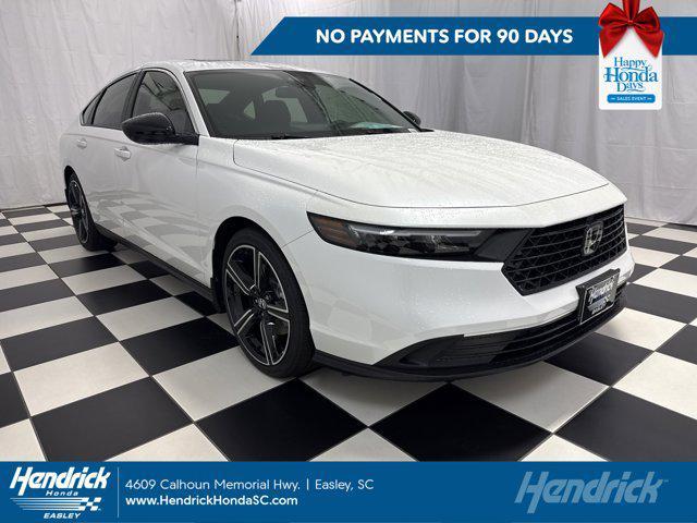 new 2025 Honda Accord Hybrid car, priced at $33,771