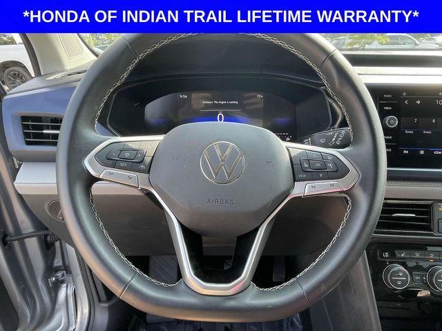 used 2024 Volkswagen Taos car, priced at $22,527