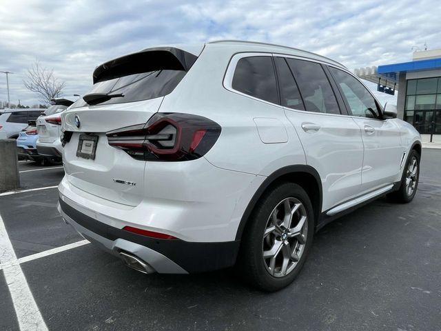 used 2022 BMW X3 car, priced at $34,648