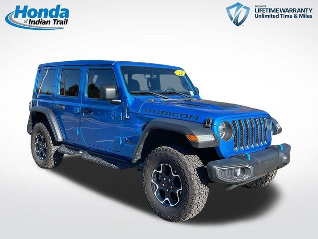 used 2022 Jeep Wrangler Unlimited 4xe car, priced at $31,897
