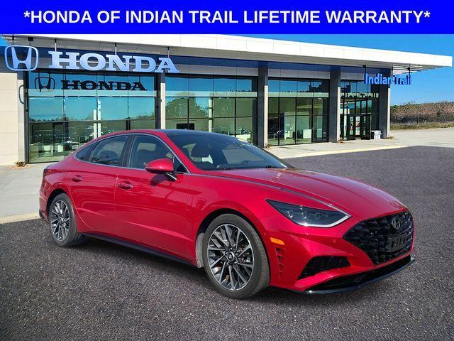 used 2021 Hyundai Sonata car, priced at $23,999
