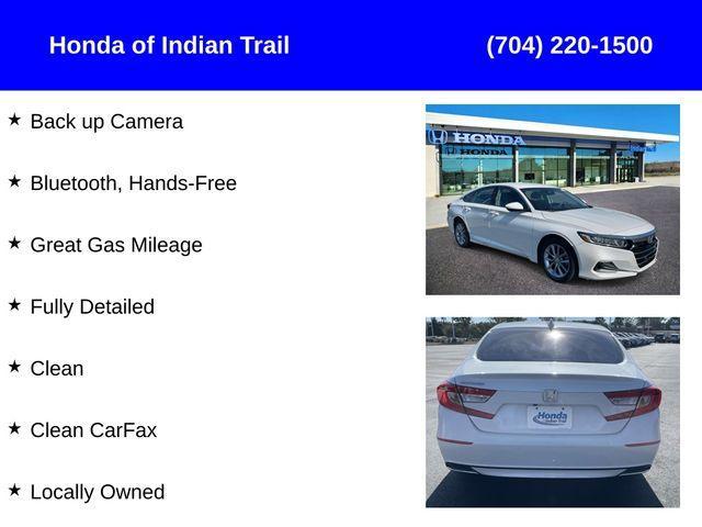 used 2021 Honda Accord car, priced at $20,419