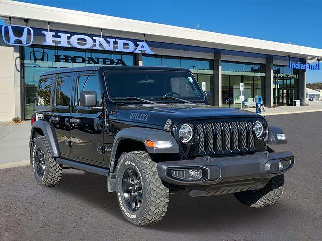 used 2021 Jeep Wrangler Unlimited car, priced at $25,984