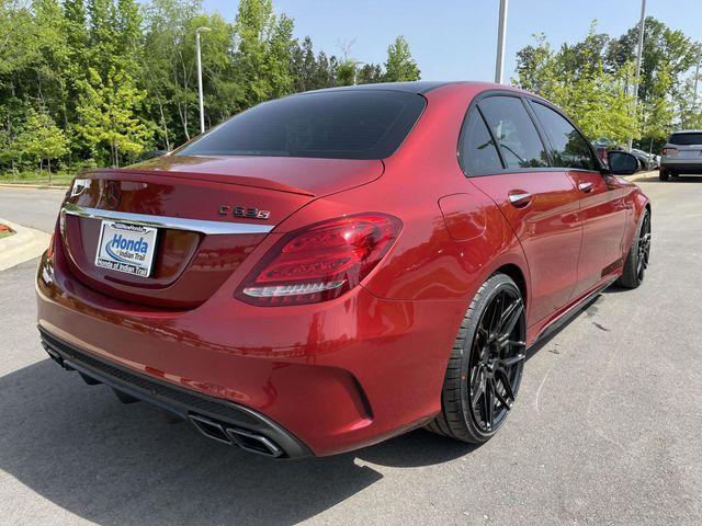 used 2017 Mercedes-Benz AMG C 63 car, priced at $40,614