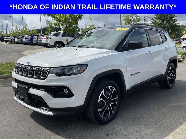 used 2024 Jeep Compass car, priced at $25,486