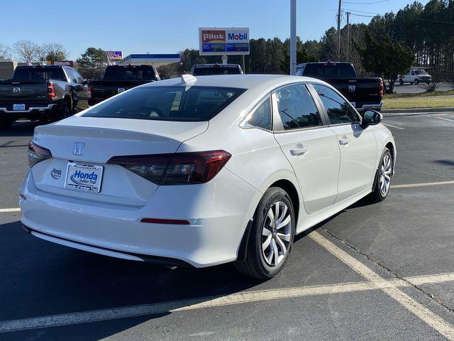 new 2025 Honda Civic car, priced at $25,424