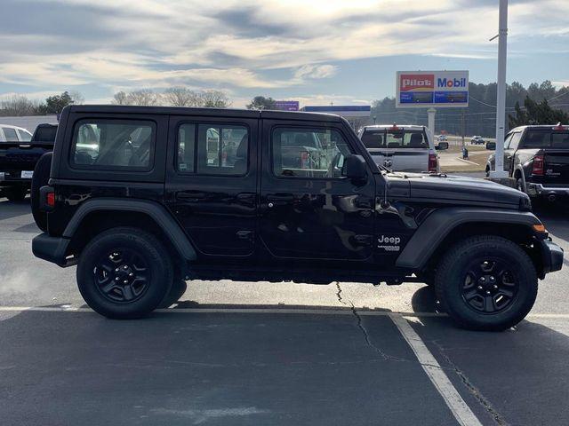 used 2021 Jeep Wrangler Unlimited car, priced at $26,754