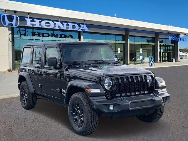 used 2021 Jeep Wrangler Unlimited car, priced at $26,754