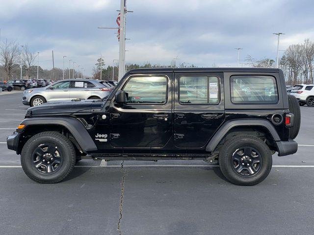 used 2021 Jeep Wrangler Unlimited car, priced at $26,754