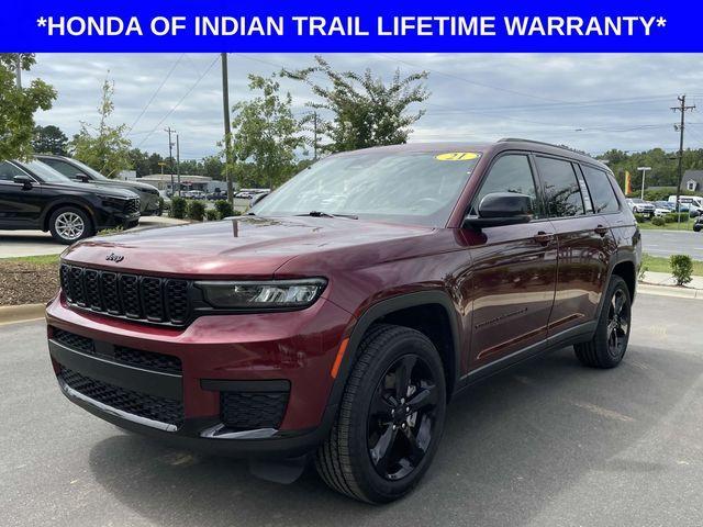 used 2021 Jeep Grand Cherokee L car, priced at $29,984