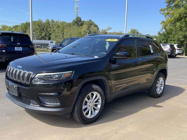 used 2020 Jeep Cherokee car, priced at $15,128