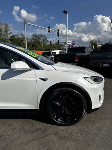 used 2017 Tesla Model X car, priced at $27,595