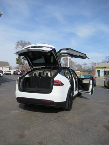 used 2017 Tesla Model X car, priced at $28,795