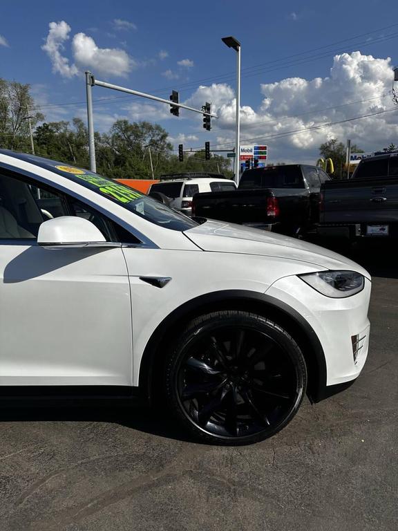 used 2017 Tesla Model X car, priced at $27,595