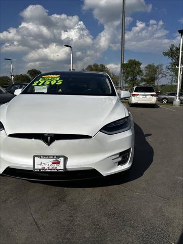 used 2017 Tesla Model X car, priced at $27,595