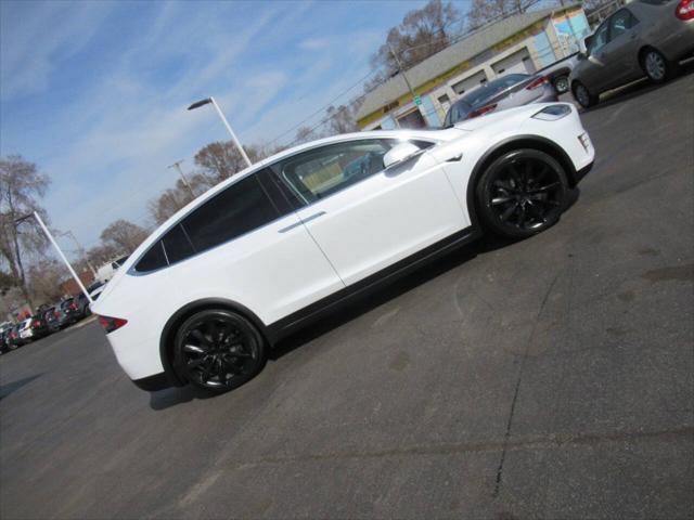 used 2017 Tesla Model X car, priced at $28,795