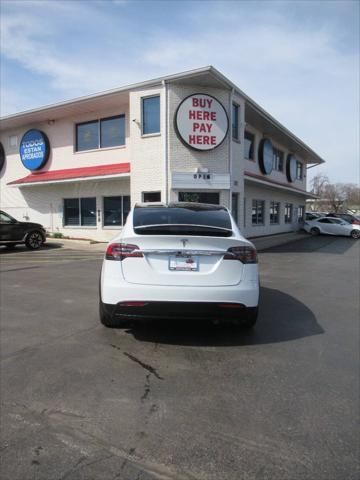 used 2017 Tesla Model X car, priced at $28,795