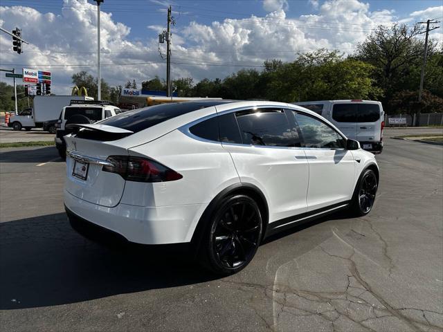 used 2017 Tesla Model X car, priced at $27,595