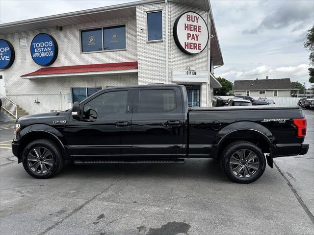 used 2018 Ford F-150 car, priced at $28,800