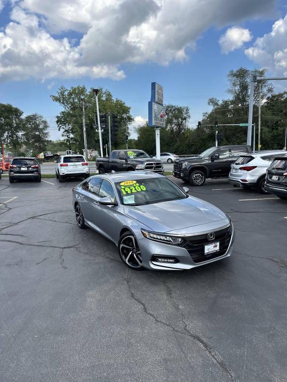 used 2018 Honda Accord car, priced at $19,200