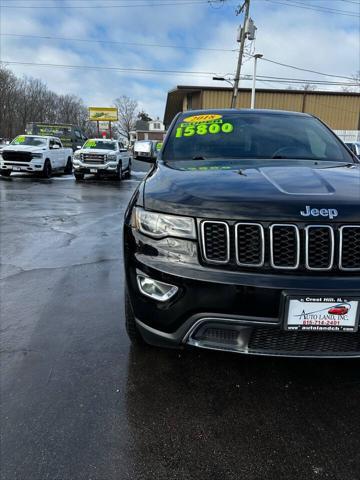 used 2018 Jeep Grand Cherokee car, priced at $15,800