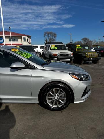 used 2018 Hyundai Sonata car, priced at $12,500