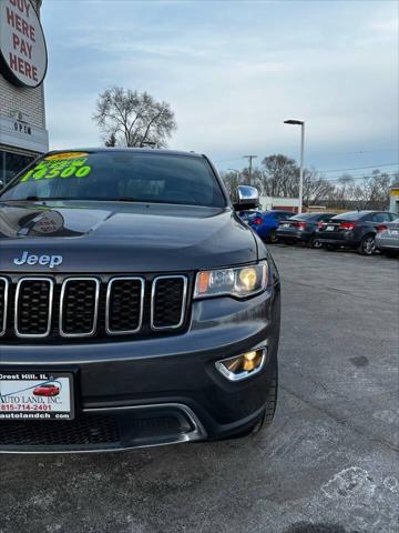 used 2017 Jeep Grand Cherokee car, priced at $14,500