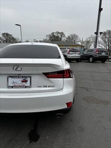 used 2016 Lexus IS 300 car, priced at $18,000