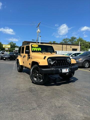 used 2013 Jeep Wrangler Unlimited car, priced at $19,800