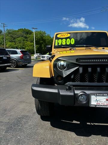 used 2013 Jeep Wrangler Unlimited car, priced at $19,800