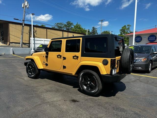 used 2013 Jeep Wrangler Unlimited car, priced at $19,800