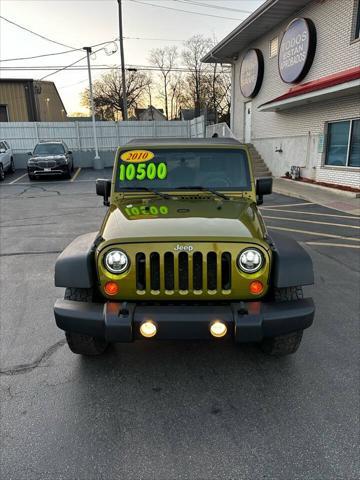 used 2010 Jeep Wrangler Unlimited car, priced at $10,500