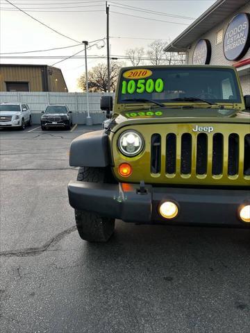 used 2010 Jeep Wrangler Unlimited car, priced at $10,500