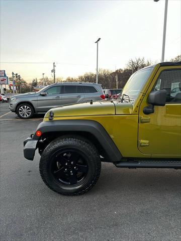 used 2010 Jeep Wrangler Unlimited car, priced at $10,500