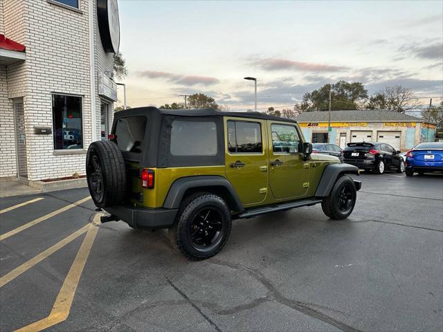 used 2010 Jeep Wrangler Unlimited car, priced at $10,500