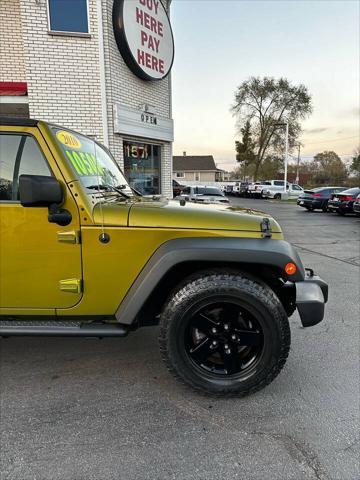 used 2010 Jeep Wrangler Unlimited car, priced at $10,500