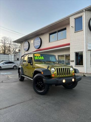 used 2010 Jeep Wrangler Unlimited car, priced at $10,500