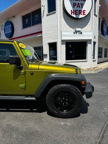 used 2010 Jeep Wrangler Unlimited car, priced at $11,000