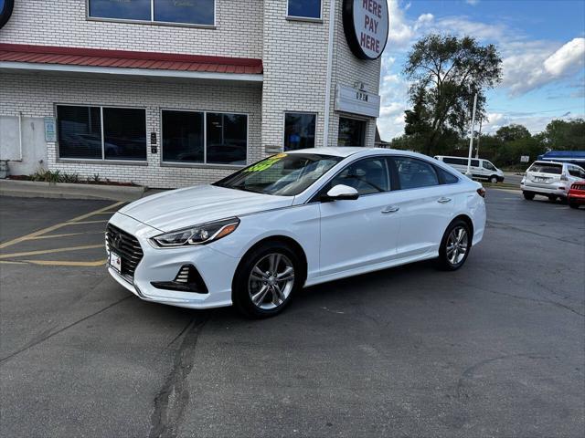 used 2018 Hyundai Sonata car, priced at $15,500