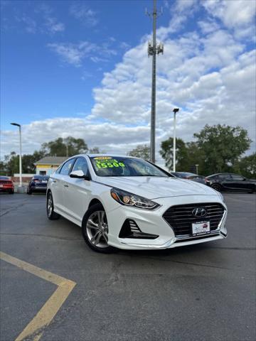 used 2018 Hyundai Sonata car, priced at $15,500
